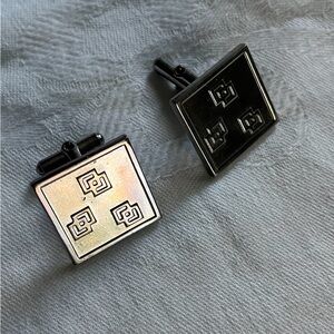 Vintage MCM/Art Deco Design Cufflinks (brand unknown)